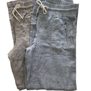 Athleta Linen Pants - Bundle of 2